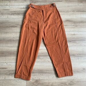 Urban Outfitters pants cross buckle belt canvas cargo style pants 100% Cotton‎